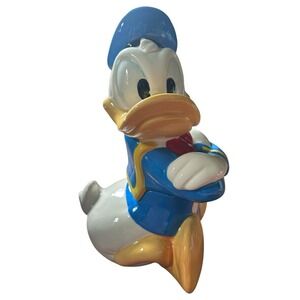Donald Duck Disney Cookie Jar Treasure Craft Mexico Walt Disney Ceramic